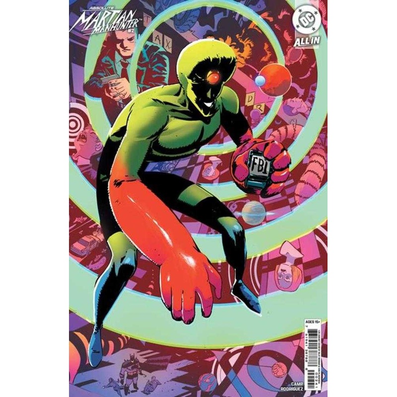 Absolute Martian Manhunter #2 (Of 6) Cover E Riley Rossmo Card Stock 1:25 Ratio Variant
