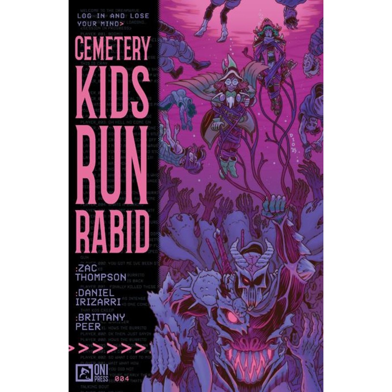 CEMETERY KIDS RUN RABID #4 (OF 4) CVR A DANIEL IRIZARRI (26 Nov Release)