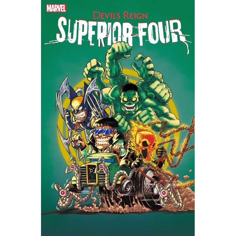 Devils Reign Superior Four #2 (Of 3) Superlog Variant