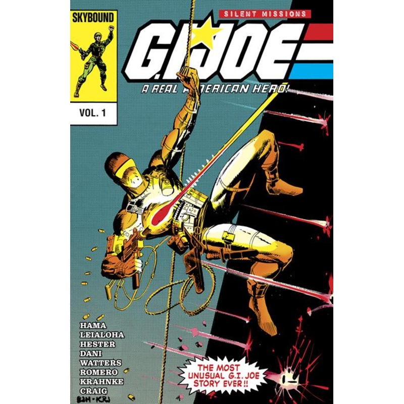 G.I. Joe A Real American Hero The Silent Missions TP Direct Market Exclusive Ed Hannigan & Klaus Janson Cover *PRE-ORDER*
