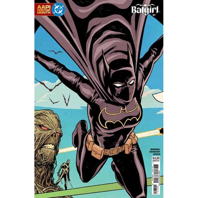 Batgirl #7 Cover D Cliff Chiang Aapi Heritage Month Connecting Card Stock Variant