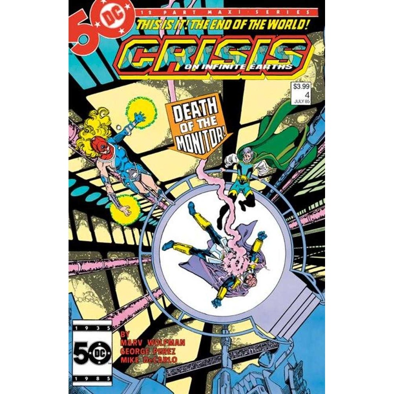 Crisis On Infinite Earths #4 Facsimile Edition Cover A George Perez