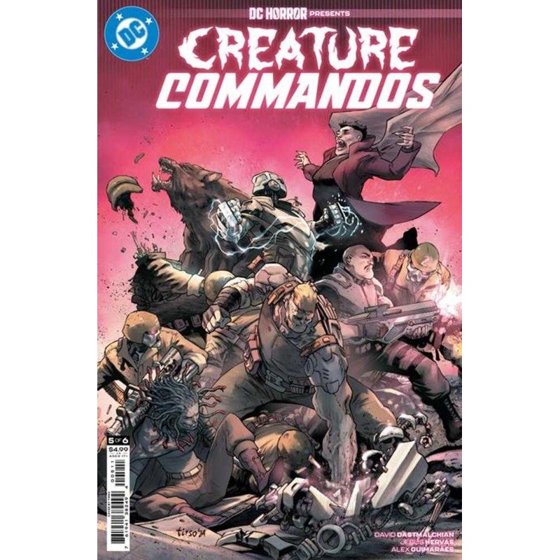 DC Horror Presents Creature Commandos #5 (Of 6) Cover A Tirso (Mature)