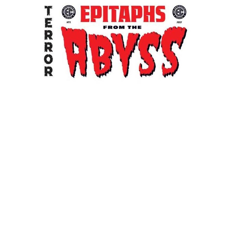 EC Epitaphs From The Abyss #1 (Of 5) Cover E Blank Variant