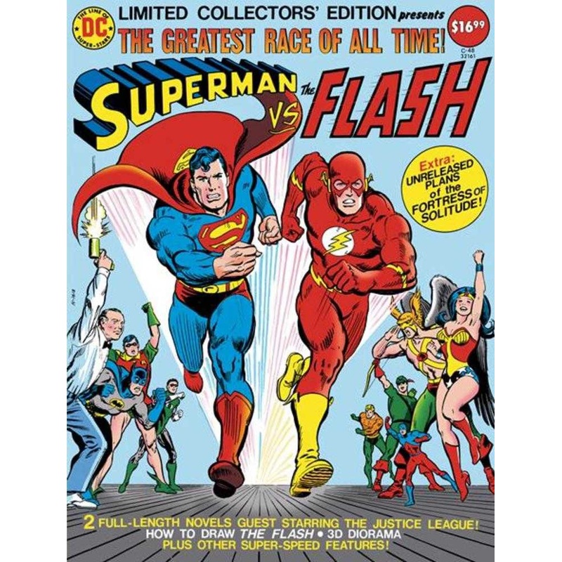 Limited Collectors Edition #48 Superman vs The Flash Facsimile Edition Cover B Carmine Infantino Jose Luis Garcia-Lopez & Bob Oksner Foil Variant Treasury