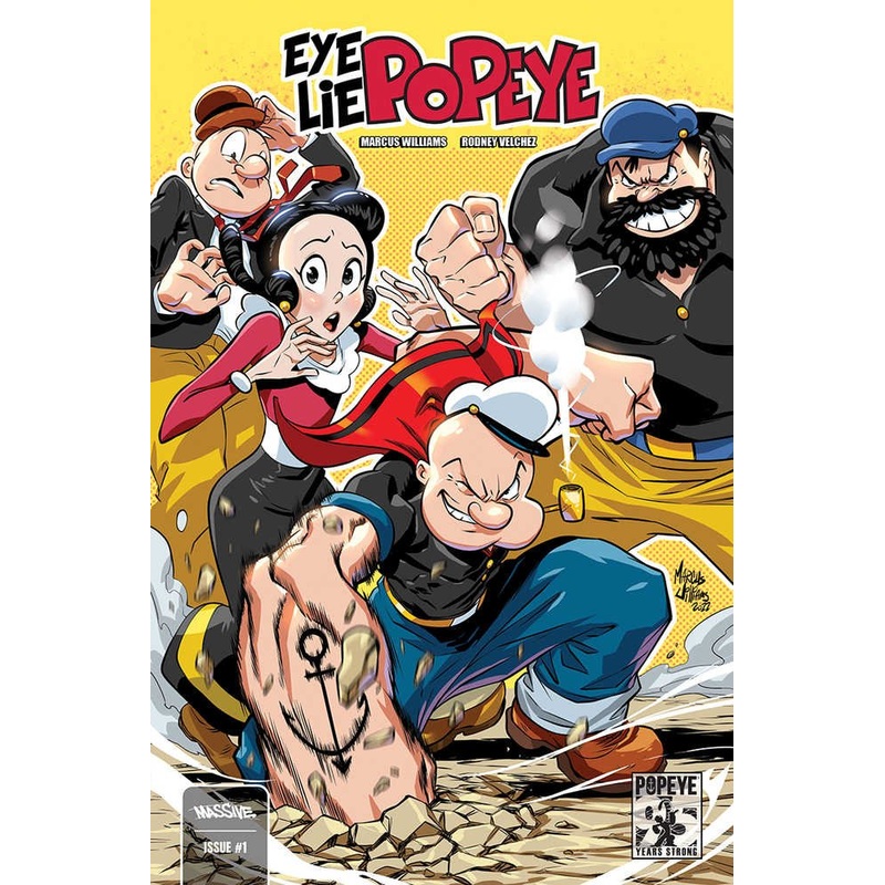 Eye Lie Popeye #1 (Of 5) Cover G 10 Copy Williams Premiere Ratio Variant
