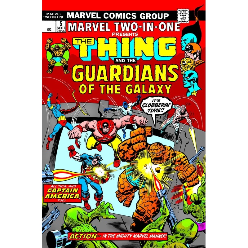 Marvel Two-In-One Omnibus Vol. 1 Variant HC [DM Only]