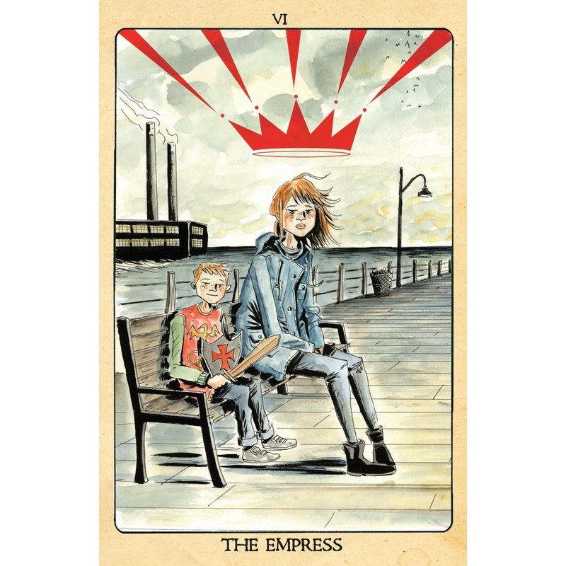 Minor Arcana #6 D 1:10 Ratio Variant Edition Tarot Card Variant (Full Art, Lemire)