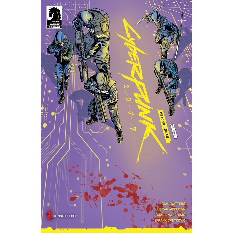 Cyberpunk 2077 Psycho Squad #1 Cover A Mckeown