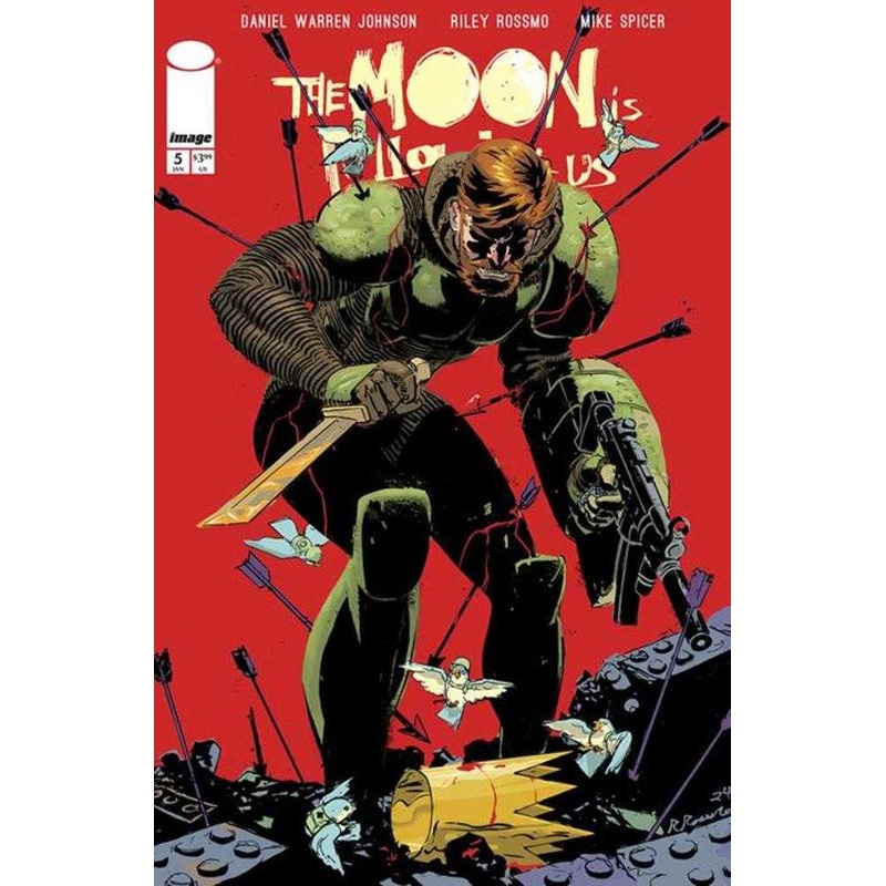 The Moon Is Following Us #5 (Of 10) Cover A Riley Rossmo