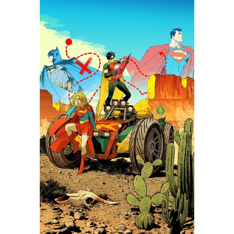 BATMAN SUPERMAN WORLDS FINEST #44 CVR A DAN MORA (15 Oct Release) This only, one comic book.