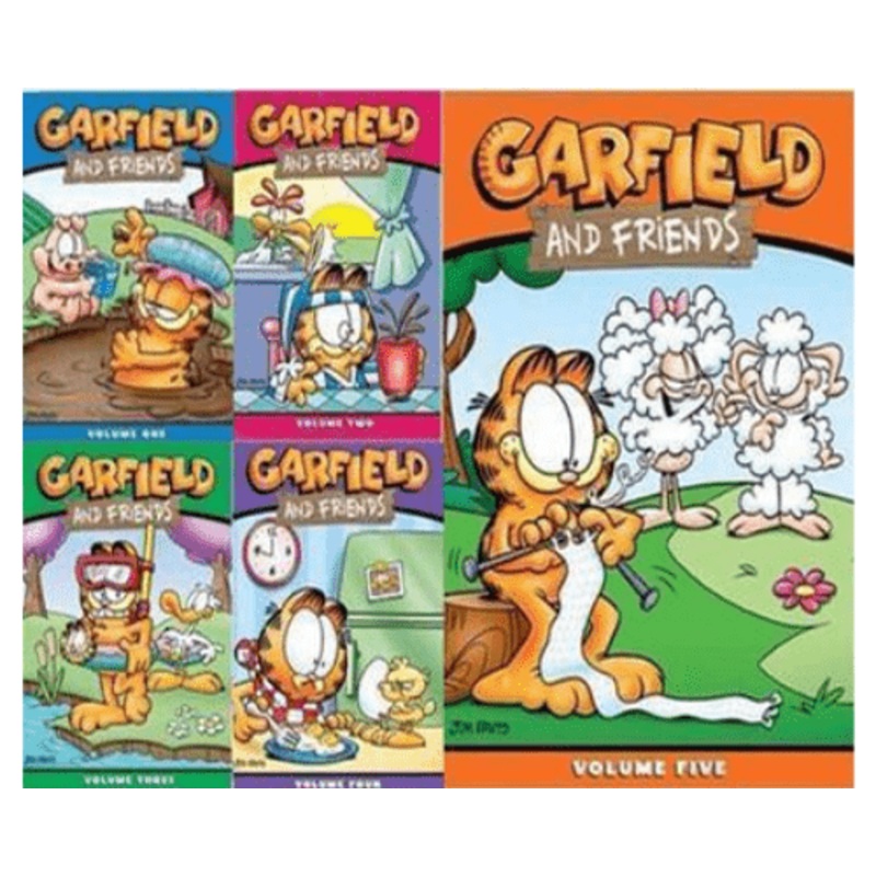 Garfield and Friends TV Series Seasons 1-5 DVD Set