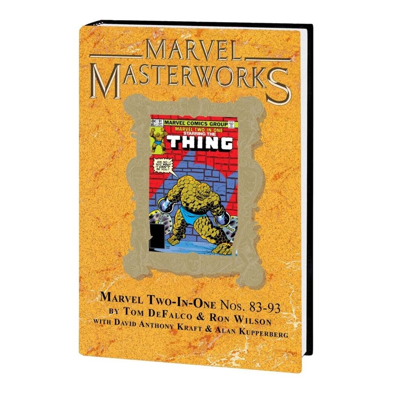 MARVEL MASTERWORKS: MARVEL TWO-IN-ONE VOL. 8 HC  VARIANT EDITION VOL. 383 [DM ONLY] ON SALE 08/27/2025