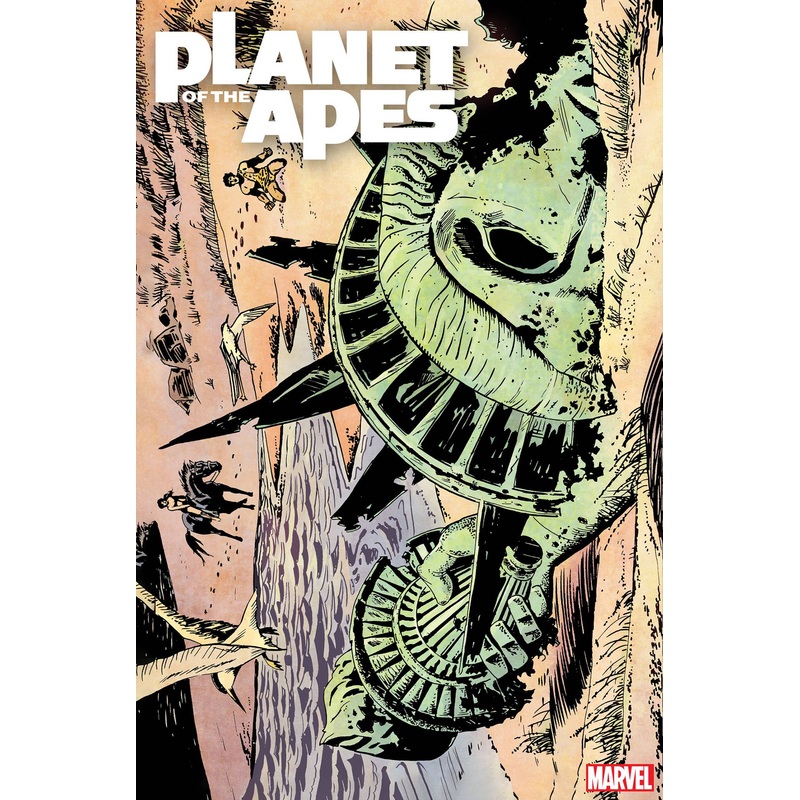 PLANET OF THE APES #1 INCV 1:50 TUSKA REMASTERED VAR