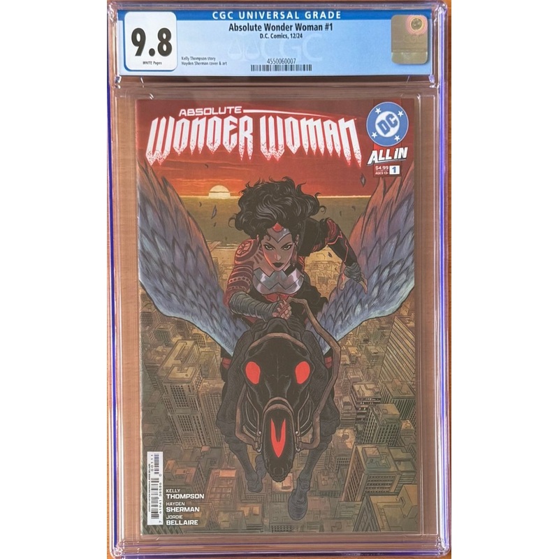 Absolute Wonder Woman #1 Cover A CGC 9.8