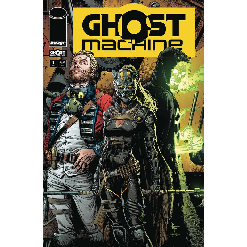 Ghost Machine (One Shot)  Cover A Gary Frank