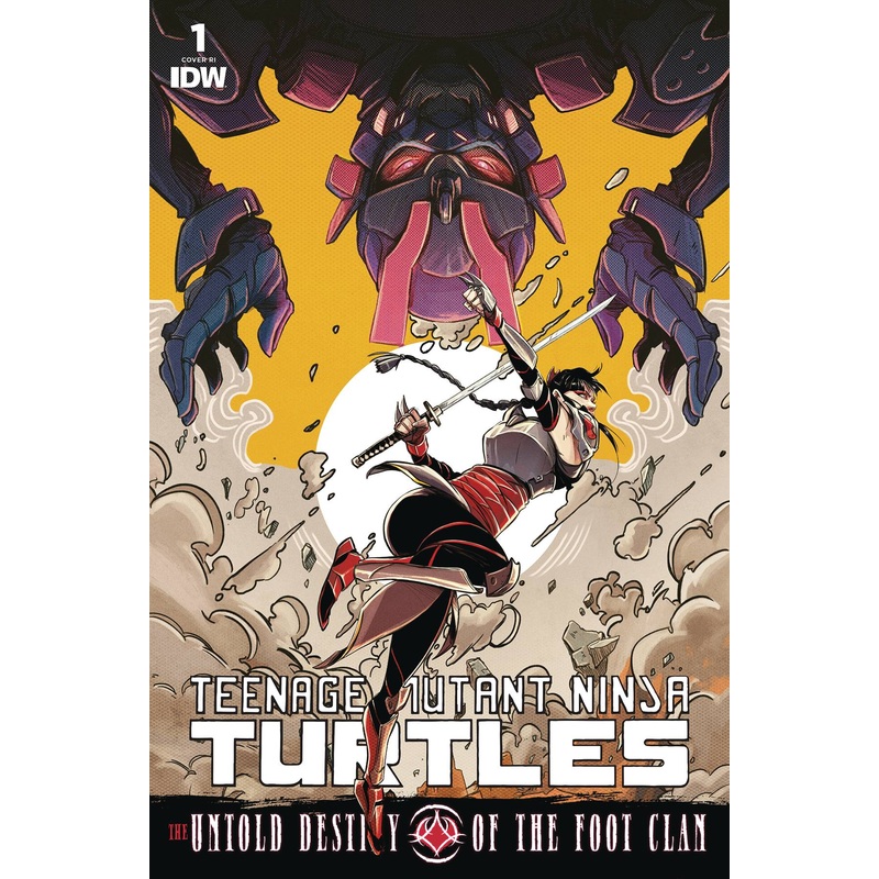 TMNT UNTOLD DESTINY OF FOOT CLAN #1 CVR D 1:10 SANTTOS