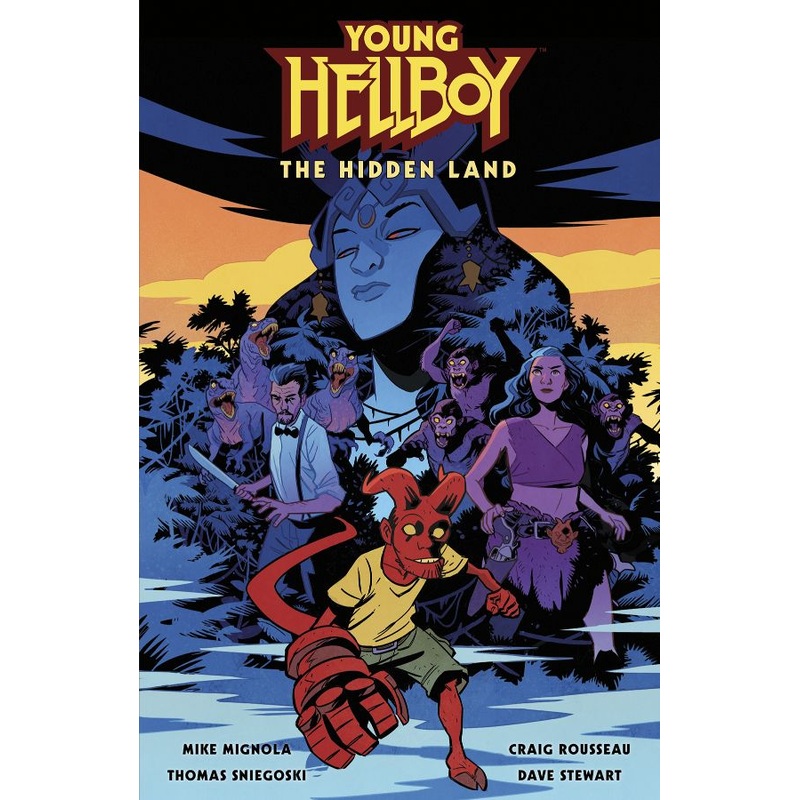 Young Hellboy: The Hidden Land (Hardcover)