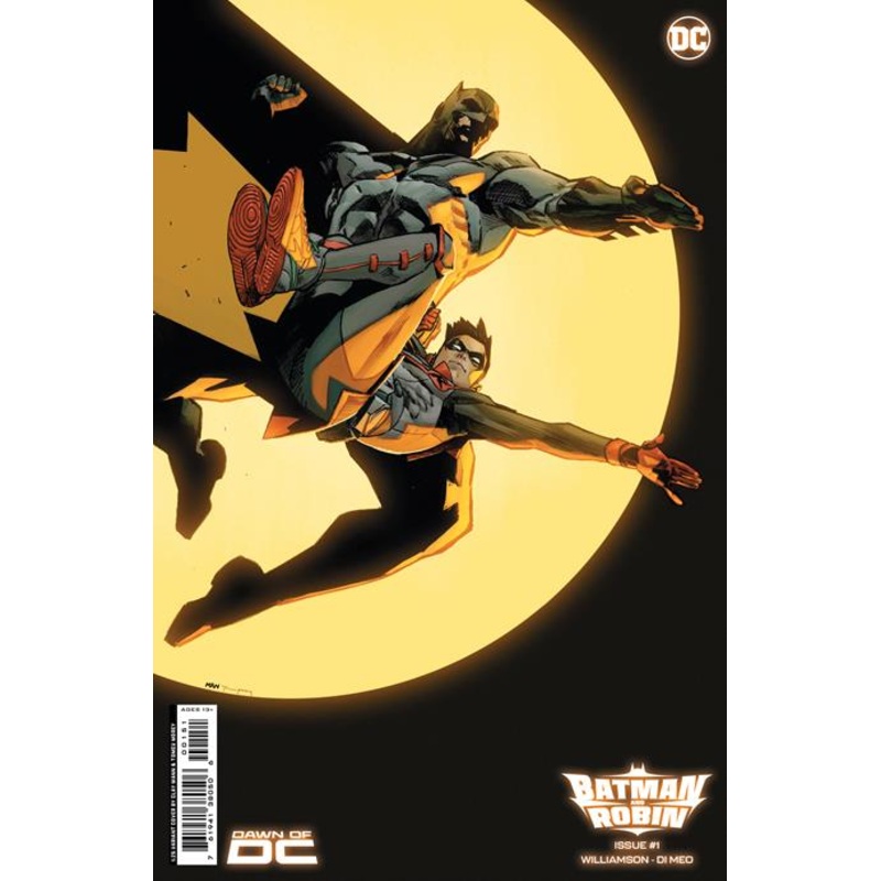 BATMAN AND ROBIN #1 CVR E INC 1:25 CLAY MANN CARD STOCK VAR