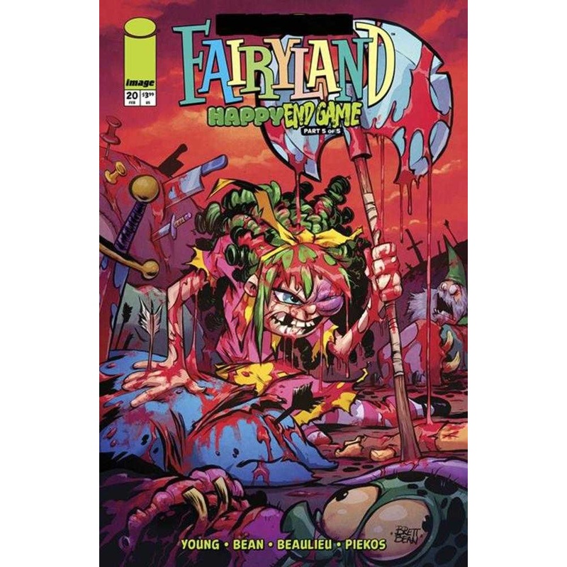 I Hate Fairyland (2022) #20 Cover B Brett Bean F*Ck (Uncensored) Fairyland Variant (Mature)