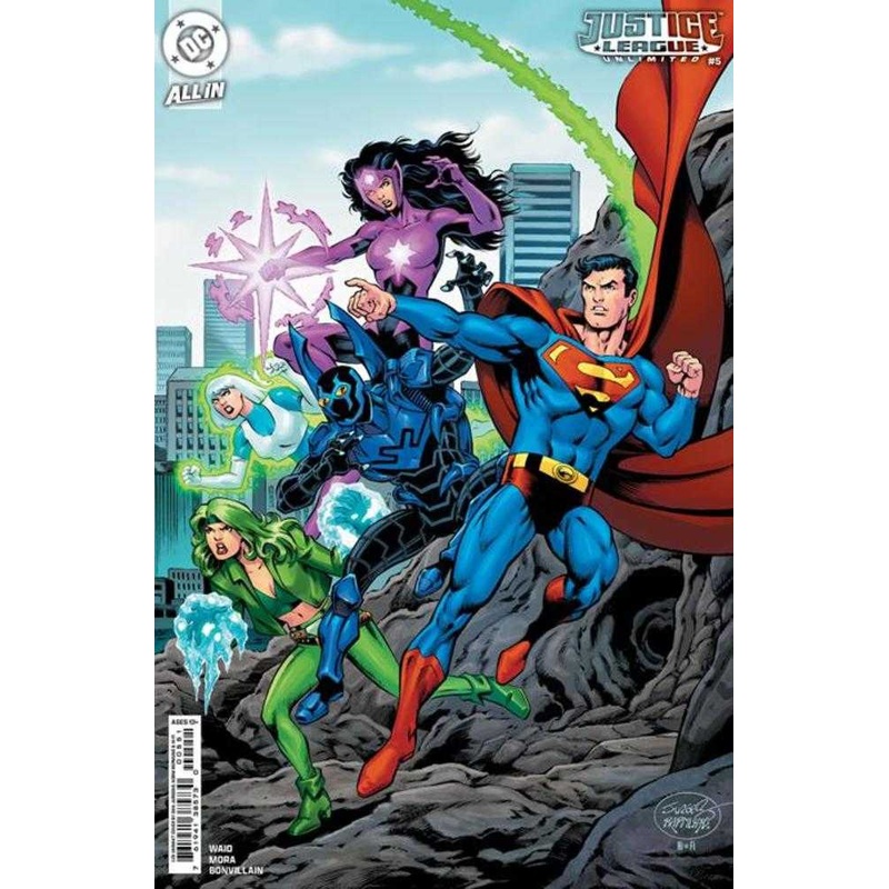 Justice League Unlimited #5 Cover F Dan Jurgens Card Stock 1:25 Ratio Variant