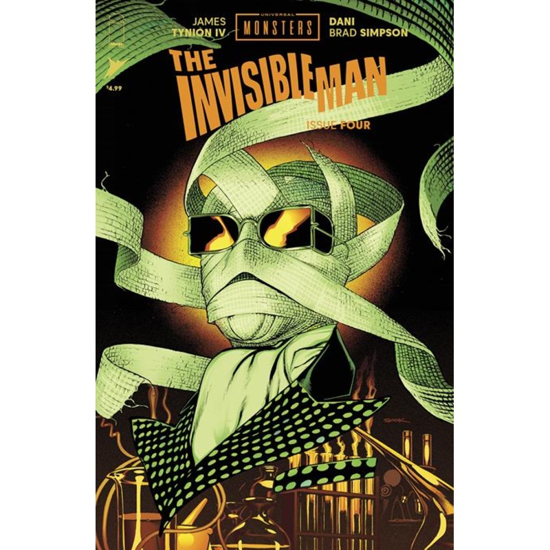 UNIVERSAL MONSTERS THE INVISIBLE MAN #4 (OF 4) CVR B RYAN SOOK VAR (26 Nov Release)