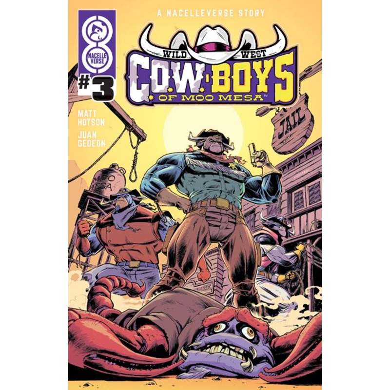 WILD WEST COW-BOYS OF MOO MESA #3 (OF 4) CVR B ANDREW KRAHNKE VAR (19 Nov Release)