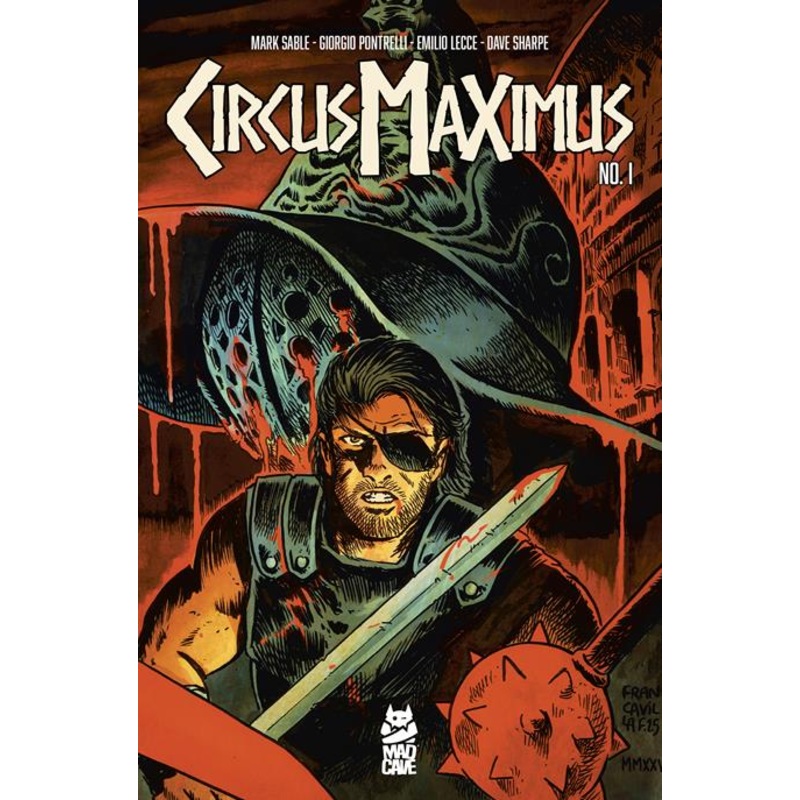 CIRCUS MAXIMUS #1 (OF 5) CVR B FRANCESCO FRANCAVILLA VAR (05 Nov Release) This only, one comic book.