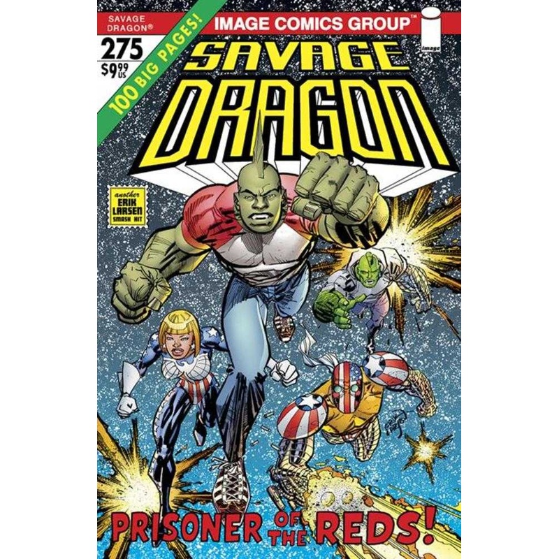 Savage Dragon #275 Cover B Erik Larsen 70s Trade Dress Variant (Mature)