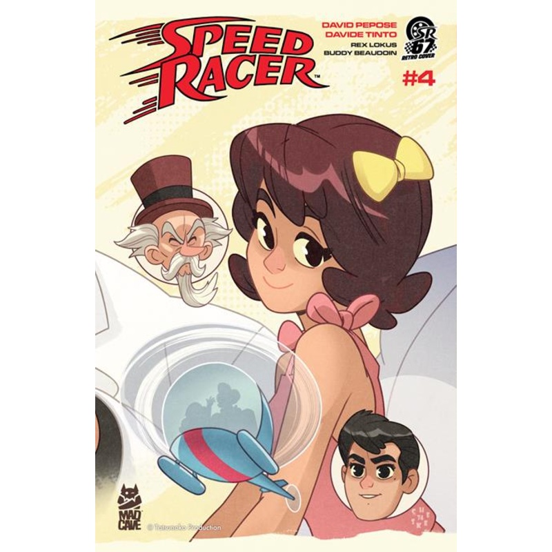 SPEED RACER #4 CVR B SEAN GALLOWAY RETRO MANGA VAR (05 Nov Release)
