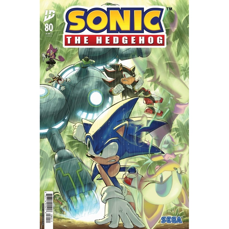 Sonic The Hedgehog #80 Cover A (Hammerstrom)