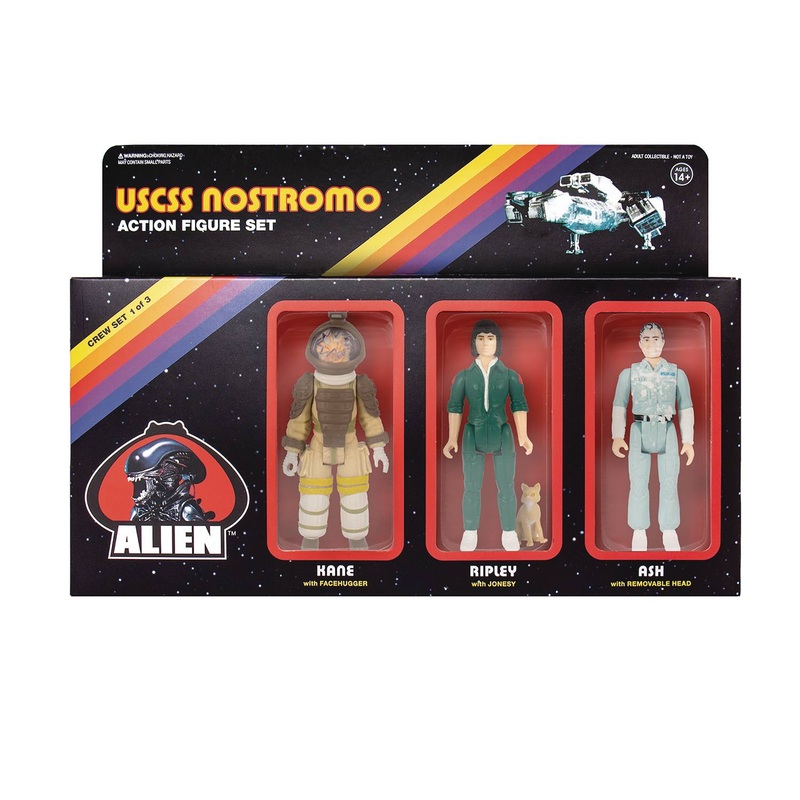 Aliens Reaction Figures Three Packs Crew Set 1