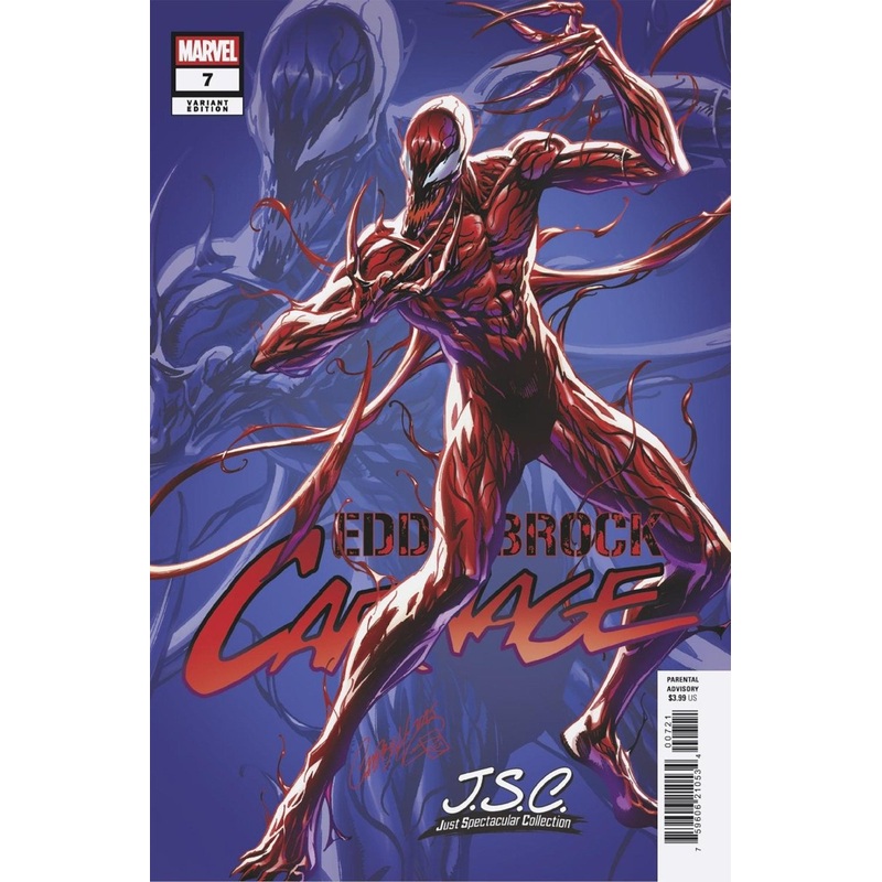 Eddie Brock: Carnage #7 J. Scott Campbell Just Spectacular Collection Variant