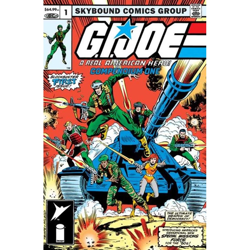 G.I. Joe A Real American Hero Compendium TPB Book 01 Direct Market Exclusive Herb Trimpe & Bob McLeod Cover