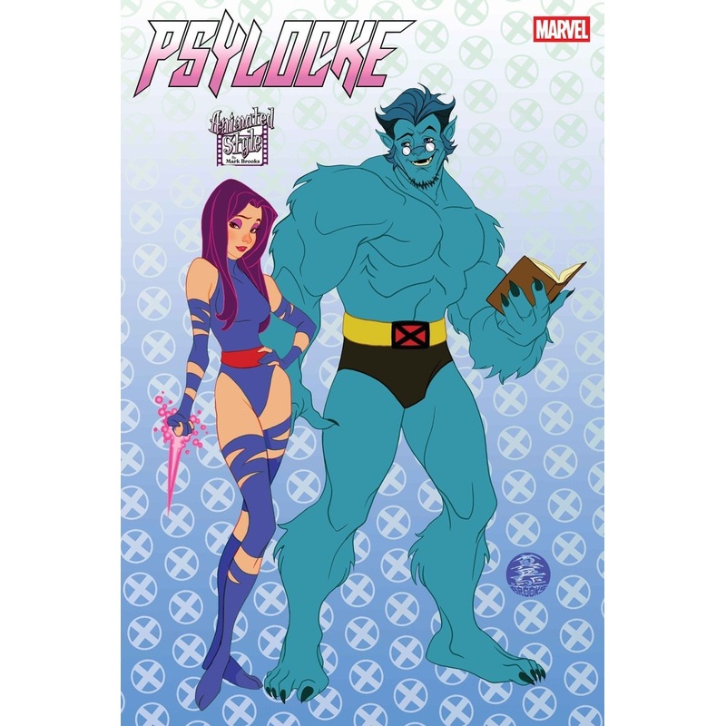 Psylocke #4 Mark Brooks Animated-Style Variant