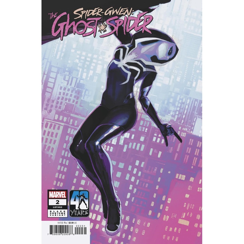 SPIDER-GWEN THE GHOST-SPIDER #2 STEPHANIE HANS BLACK COSTUME VAR
