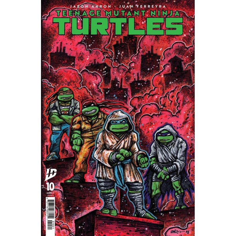 Teenage Mutant Ninja Turtles #10 Variant B (Eastman)