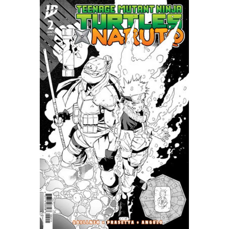 Teenage Mutant Ninja Turtles X Naruto #2 2nd Print