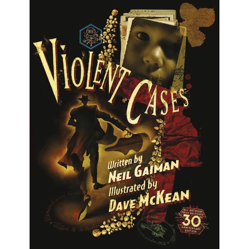 Violent Cases by Neil Gaiman and Dave McKean 30th Anniversary Collectors HC