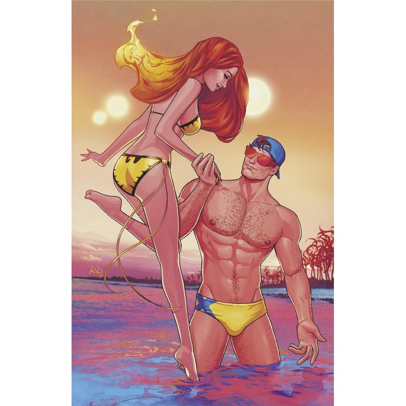 Marvel Swimsuit Special: Friends, Foes & Rivals #1 Russell Dauterman Full Art 1:50 Ratio Variant