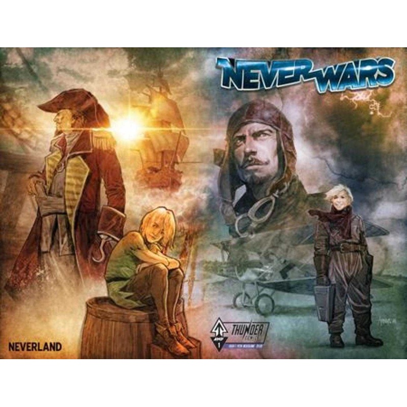 Neverwars Petr Pan Neverland #1 (One Shot) Cover B 5 Copy Erwin Arroza Unlock Wraparound Variant