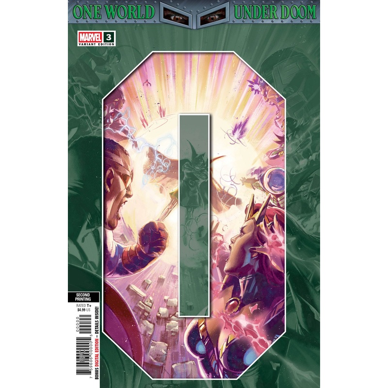 One World Under Doom #3 Ben Harvey 2nd Print Variant