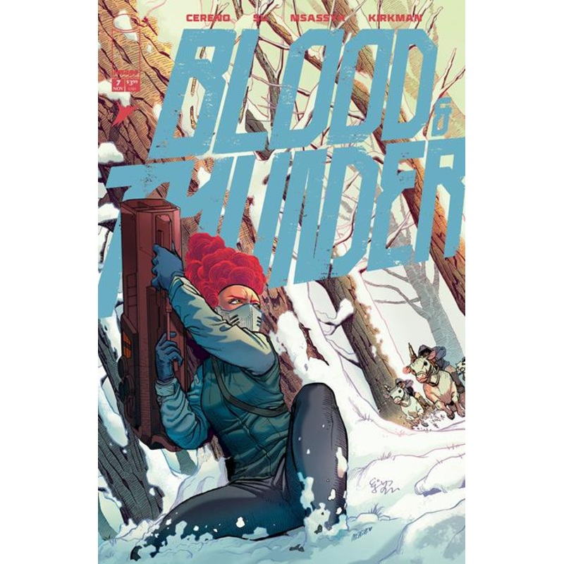 BLOOD & THUNDER #7 CVR A EJ SU & MSASSYK (MR) (12 Nov Release) This only, one comic book.