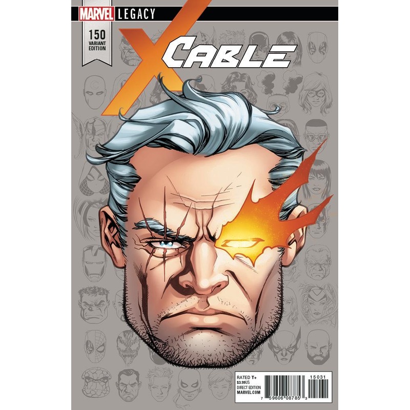 CABLE (2017) #150 1:10 MCKONE LEGACY HEADSHOT INCV LEG