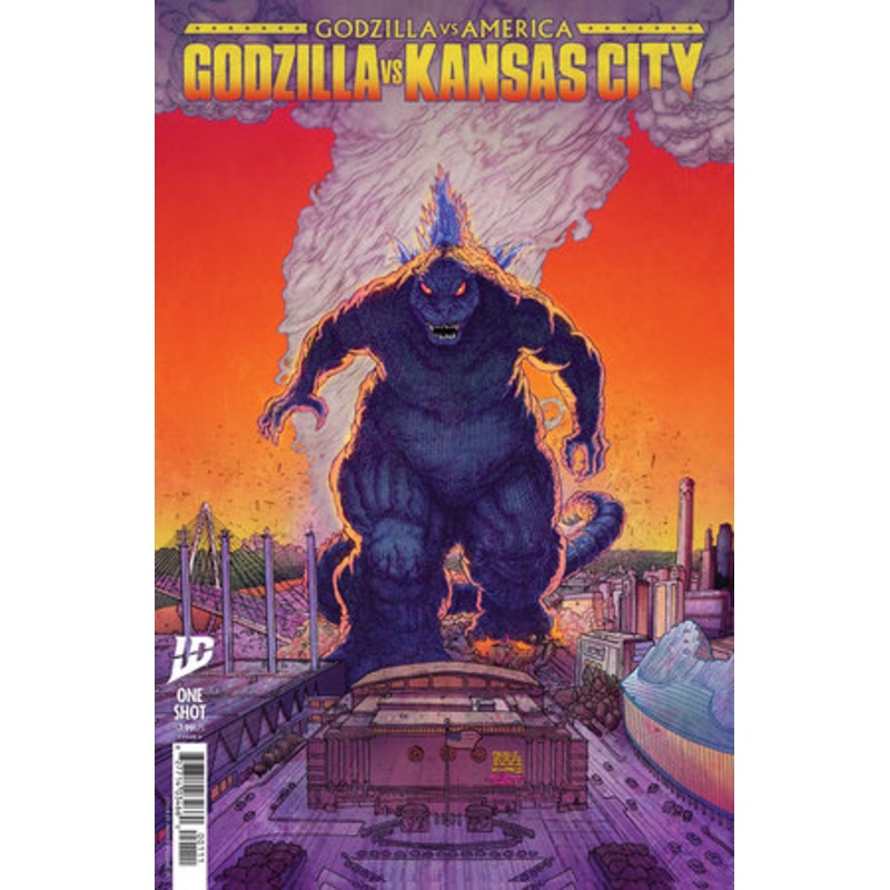 GODZILLA VS. AMERICA: KANSAS CITY COVER A (WILLIAMS II & MOODY) (29 Oct Release)