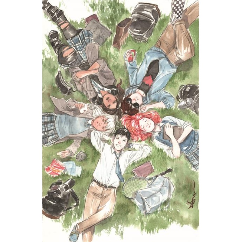 GOTHAM ACADEMY FIRST YEAR #1 (OF 6) CVR B DUSTIN NGUYEN VAR (01 Oct Release)