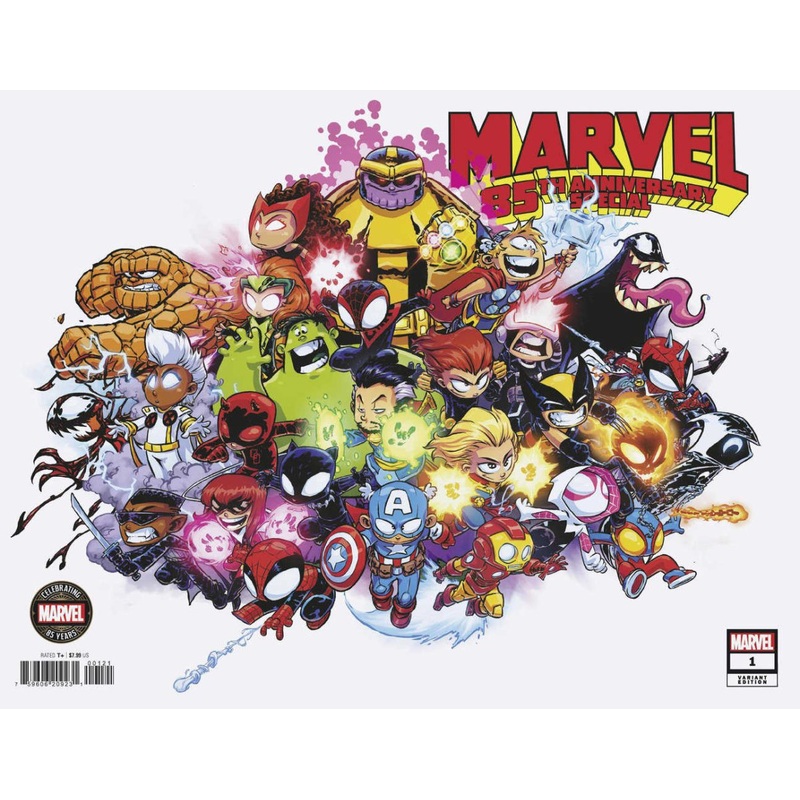 Marvel 85th Anniversary Special #1 Skottie Young Wraparound Variant