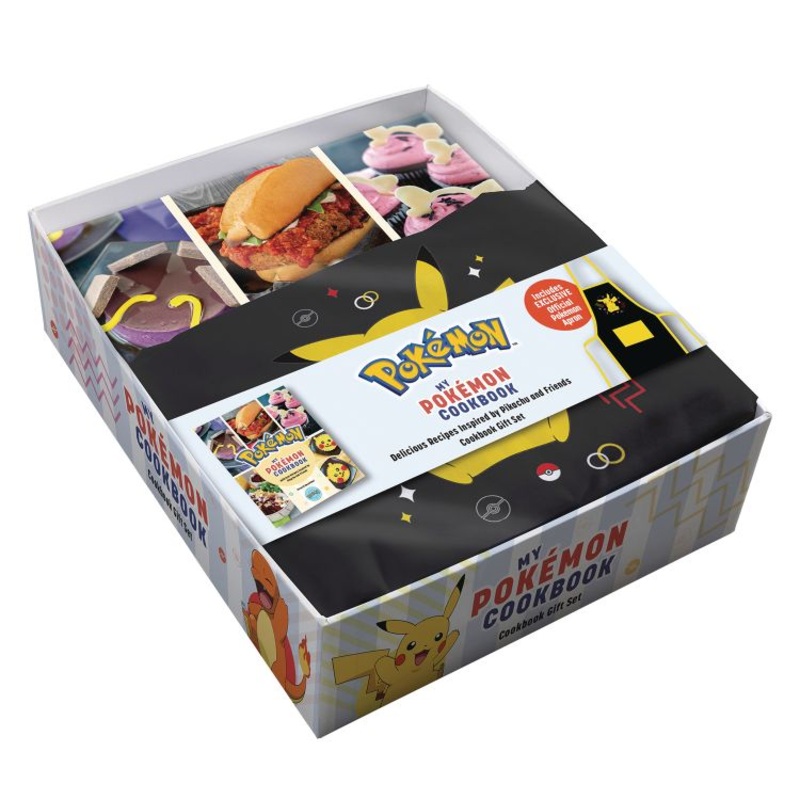 My Pokmon Cookbook Gift Set [Apron]: Delicious Recipes Inspired by Pikachu and Friends
