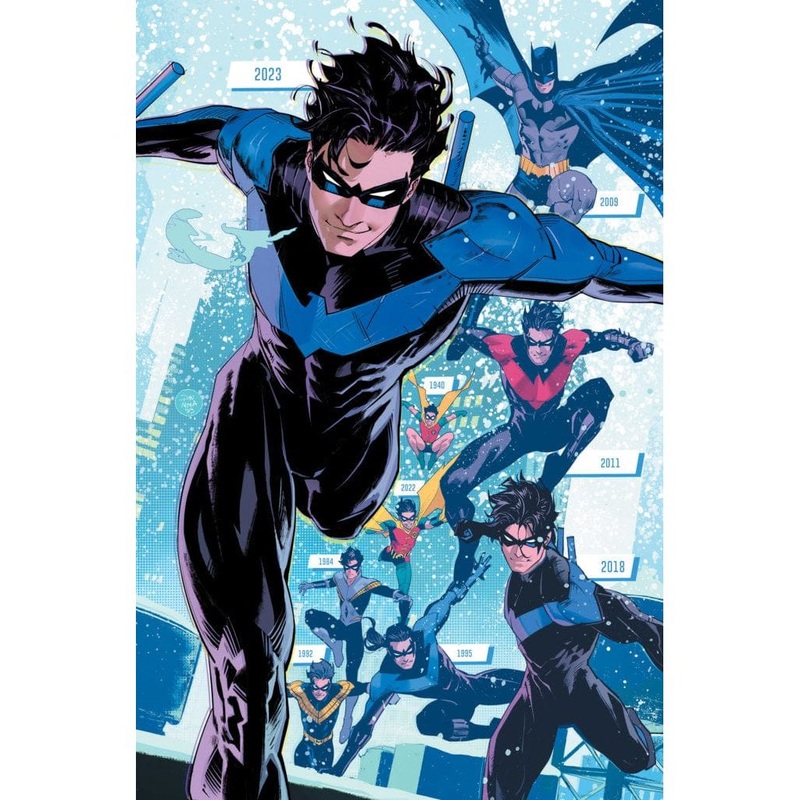 NIGHTWING YEAR ONE 20TH ANNIVERSARY DELUXE EDITION HC DIRECT MARKET EXCLUSIVE DAN MORA VARIANT EDITION