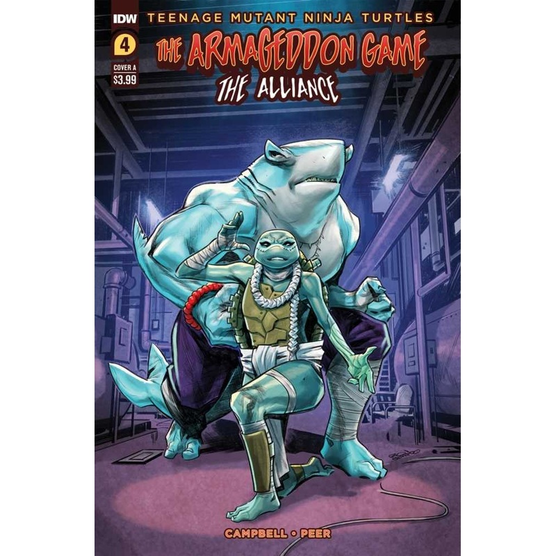 Teenage Mutant Ninja Turtles Armageddon Game Alliance #4 Cover A Mercado